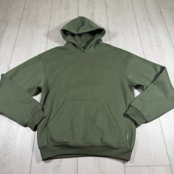Comfrt Tops - Comfrt Hoodie Adult Unisex Medium Green Pullover Oversized Soft